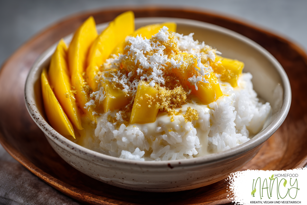 Veganer Mango Sticky Rice