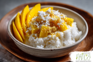 Veganer Mango Sticky Rice