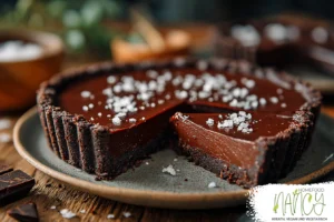 Vegane Schokoladentarte