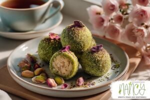 Vegane Pistazien-Financiers