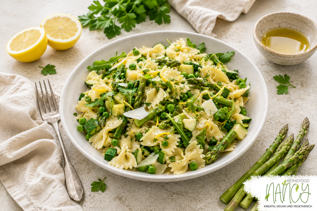 Vegane Pasta Primavera
